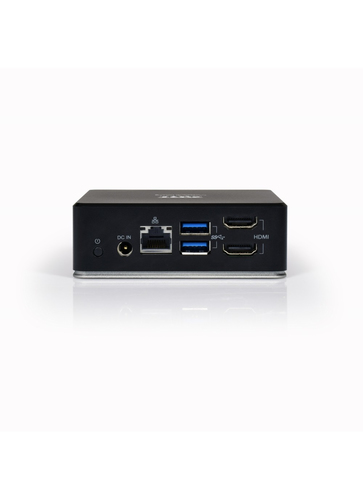 Port USB-C and USB-A Dual video docking station. Includes 100w power supply unit; Gigabit network connection; 3 x USB connection; up to 85w power delivery and 2 x HDMI video ports @ 2k � HDMI 1.4 1080p. Supplied by Hypertec – Port