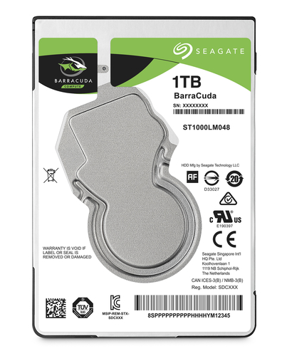 BARRACUDA 2.5IN 1TB SATA 2.5 5400RPM 6GB/S 128MB 7MM – Seagate
