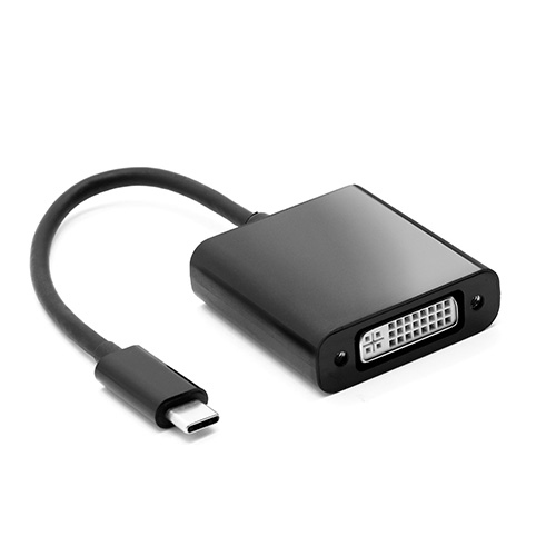 20cm USB 3.1c Male - DVI Female (4Kx2K@30Hz) Tailed Active Adaptor – Cablenet
