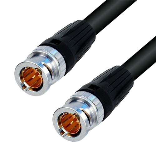 100m VFX2000 Neutrik Plug-Plug HD-SDI Booted Black Cable – Cablenet
