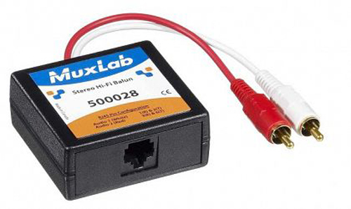 Muxlab Stereo Hi-Fi Balun (RCA) – Cablenet