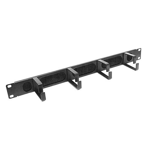 1u 4 Ring Brush Strip Panel – Cablenet