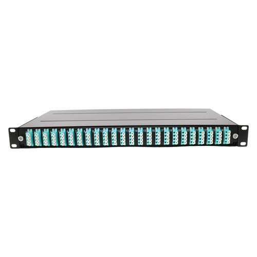 Loaded Fibre Patch Panel OM3/4 96 Fibre - 24 x LC Quad – Cablenet