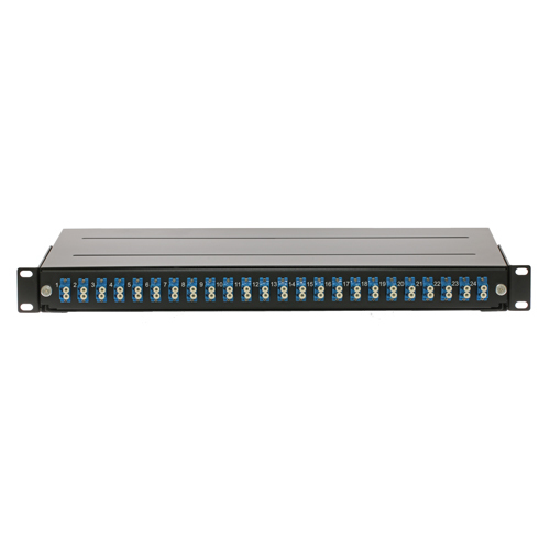 Loaded Fibre Patch Panel OS2 48 Fibre - 24 x LC Duplex – Cablenet