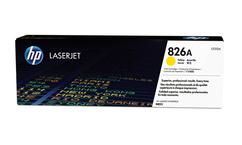 TONER CARTRIDGE 826A YELLOW – HP Inc