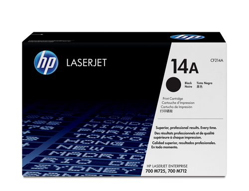 TONER CARTRIDGE 14A BLACK – HP Inc