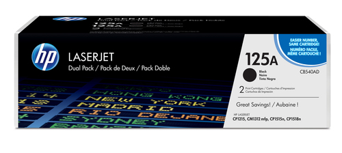 TONER CARTRIDGE 125A BLACK DUAL PACK LASERJET – HP Inc
