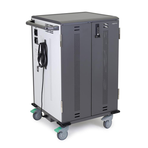 Ergotron YES36 - Wagen (alleen opladen) - voor 36 tablets/notebooks - schermgrootte: maximaal 14 – Ergotron