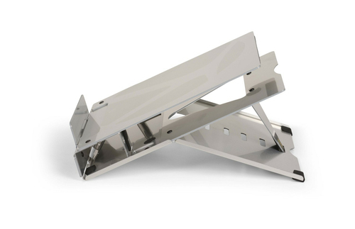 A Bakker Elkhuizen product. Ergo Q260 Laptop station. Lightweight- compact laptop station. Folds flat for transportation- 5 possible height settings- 9mm thick - Supplied by Hypertec – Bakker Elkhuizen