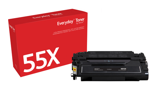 HIGH YIELD BLACK TONER CARTRIDGE LIKE HP 55X FOR – Xerox