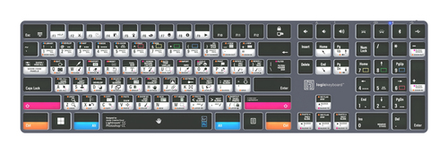 Wireless backlit keyboard designed for Photoshop Lightroom & Lightroom Classic - Windows – LogicKeyboard