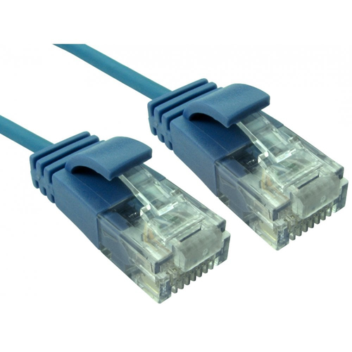 2M SLIM NET6LSOH CAB BLUE? SNAG – Cables Direct