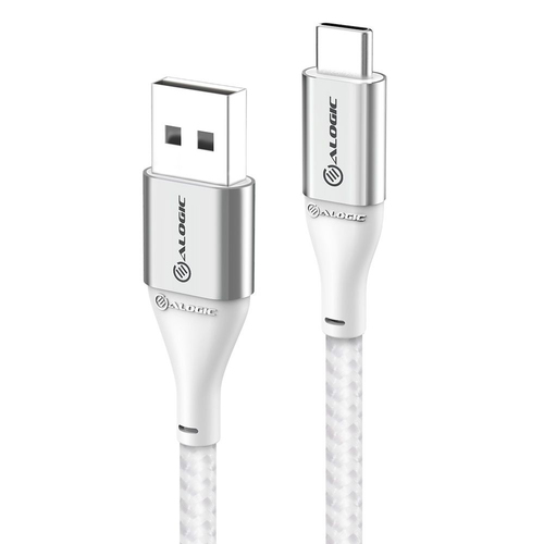 30cm Super Ultra USB 2.0 USB-C to USB-A USB 2.0 Cable � Silv – ALOGIC