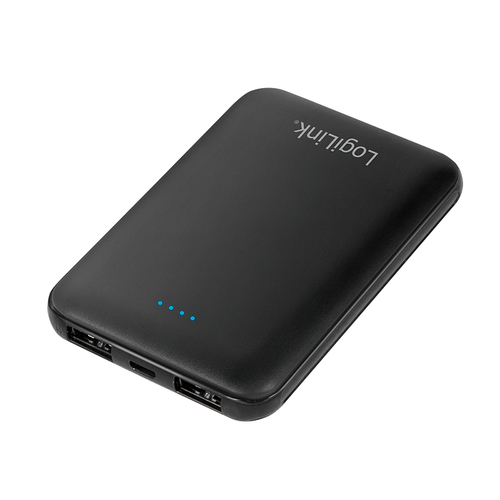 Mobile Power Bank, 5.000mAh, black – LogiLink
