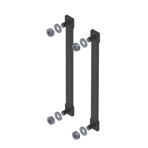 Pair of sliding screen clamps for use with PMVTROLLEYXL & PMVSTAND – PMV