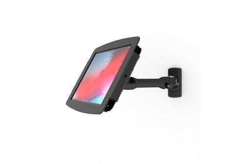 Compulocks Space Swing Arm iPad 10.2-inch Enclosure - Enclosure - for tablet (Anti-Theft) - lockable - high-grade aluminium - black - screen size: 10.2 - wall-mountable, surface mountable, counter top - for Apple 10.2-inch iPad (7th generation, 8th gener – Compulocks