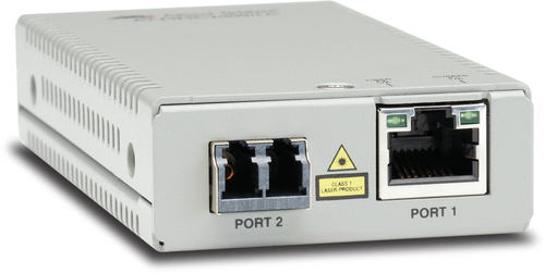 MINI MEDIA CONVERTER LC CONNECT 10/100/1000T TO 1000 BASE-SX MM – Allied Telesis