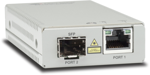 MINI MEDIA CONVERTER 10/100/1000T TO SFP MULTI-REGION – Allied Telesis