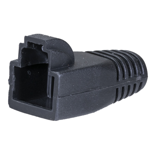 RJ45 Snagless Boot 8mm Black for use with 22-2096 – Cablenet