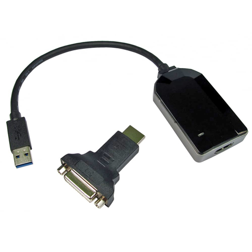20cm USB 3.0 Type A Male - HDMI Female Tailed Adaptor – Cablenet