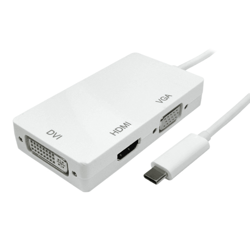 15cm USB 3.1c - HDMI, DVI and VGA Adaptor – Cablenet
