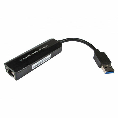 20cm USB 3.0 Type A Male - Gigabit Ethernet RJ45 Tailed Adaptor – Cablenet
