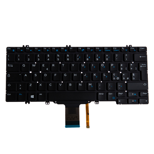 N/B KBD Latitude E5450 Italian Layout 83 Keys Non-Backlit Single Point – Dell