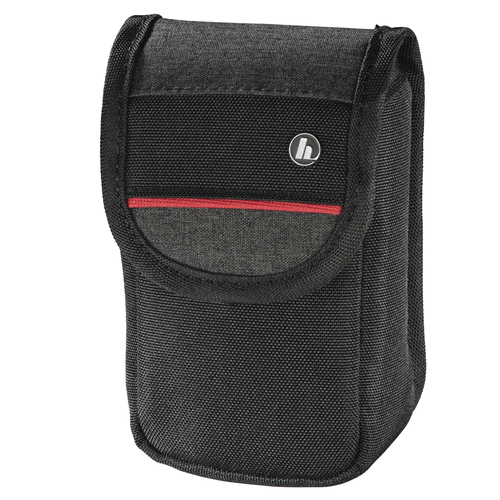 Hama Valletta 60L Compact Camera Case, Belt Loop, Black, 6 x 4 x 11 cm Compartment – Hama