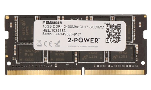 16GB DDR4 2400MHz CL17 SODIMM – PSA