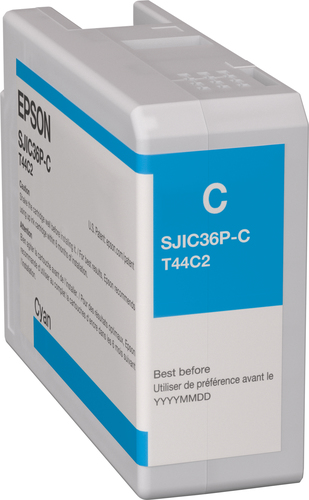 SJIC36P-C INK CARTRIDGE C6000 SERIES CYAN – Epson
