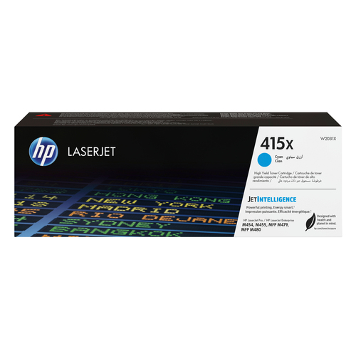 HP 415X CYAN LASERJET TONER CARTRIDGE – HP Inc
