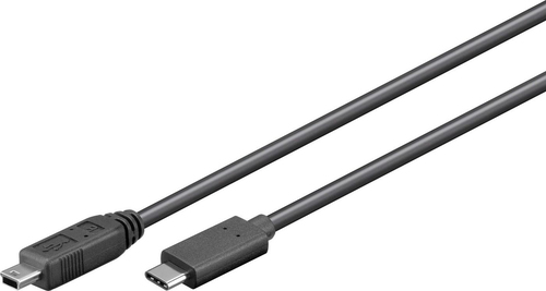 USB - C TO MINI USB B 5P 0.5M – MicroConnect