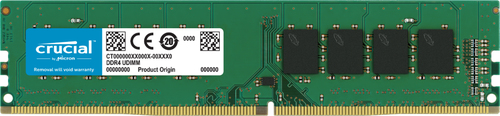 32GB Crucial DDR4-25600 3200MHz 1.2V CL22 UDIMM – Micron