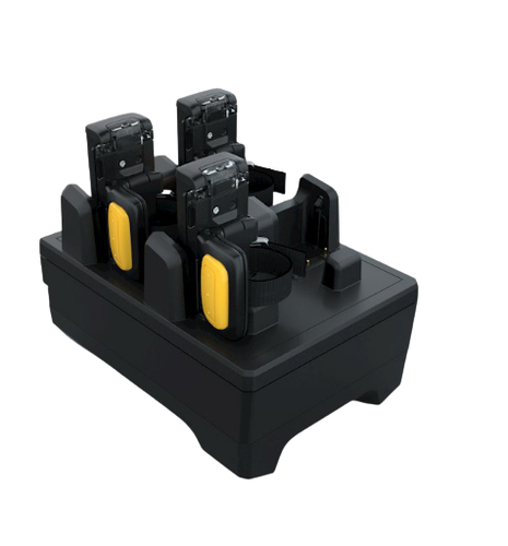 RS5100 4-SLOT SCANNER CHARGER REQ PSU/DC CABLE/3-WIRE AC CORD – Zebra Technologies