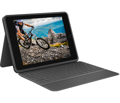 RUGGED FOLIO 7TH AND 8TH GENERATION GRAPHITE TNL – Logitech