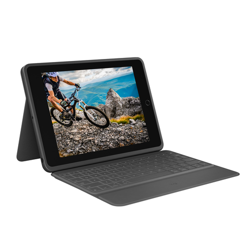 RUGGED FOLIO GRAPHITE ESP MEDITER OTHERS – Logitech