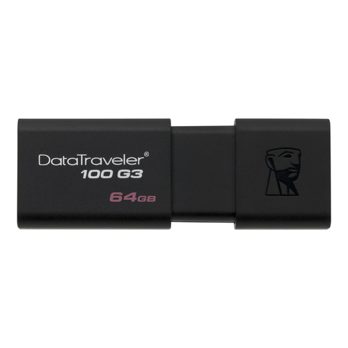 64GB USB 3.0 DATATRAVELER 100G3 3 PIECES – Kingston Technology