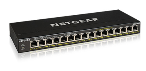 16-P. GB POE+ UNMGD SWITCH 183W FLEXPOE – Netgear
