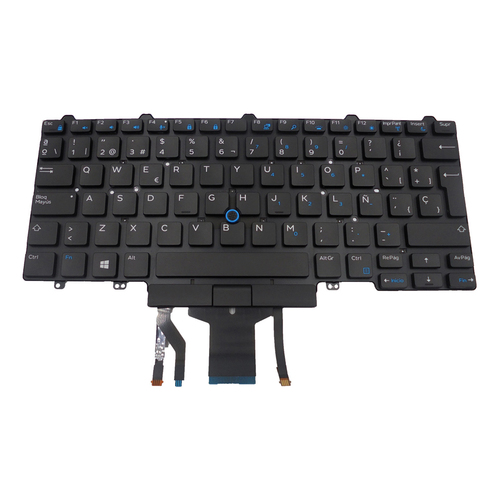 N/B KBD Lat 5400 / 5401 Spanish Castillian 82 Keys Backlit DP – Dell