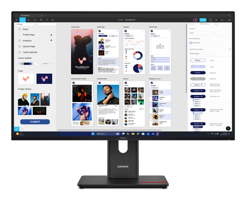 ThinkVision T32UD-40 31.5 Monitor – Lenovo