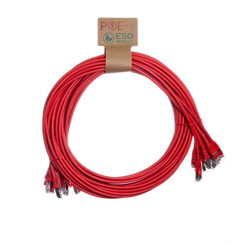 CNL 10PK 1.5M C6a Rd SFTP Ls 26AWG SB – Cablenet
