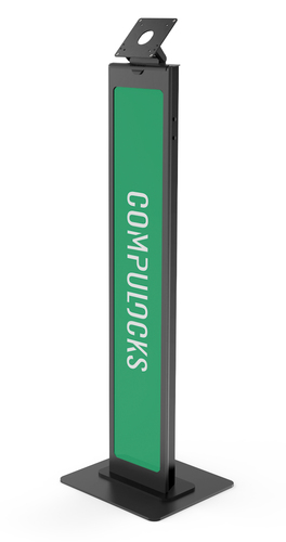 BRANDME BRANDED FLOOR STAND TABLET KIOSK STAND – Compulocks