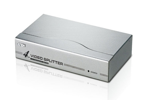 4-Port VGA Splitter (350MHz) Silver – ATEN