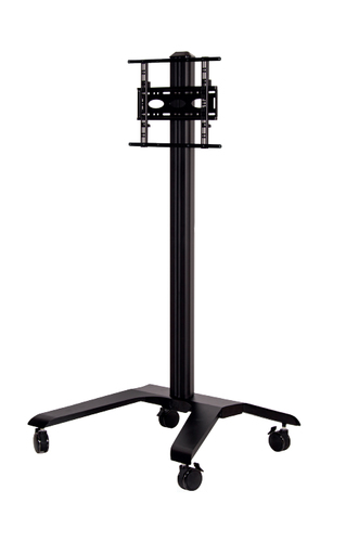 Flat Screen Trolley 600 x 400 1.7m Black – B-Tech