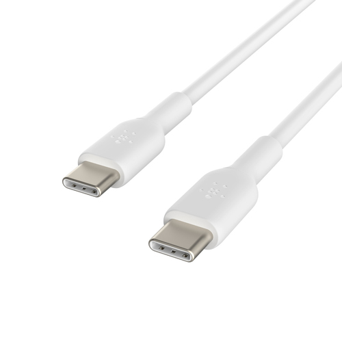 BELKIN USB-C/USB-C CABLE 2M PVC WHITE – Belkin Components