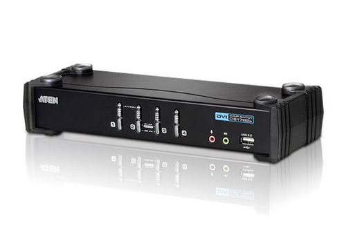 4 port DVI / USB KVMP Switch with Audio – ATEN