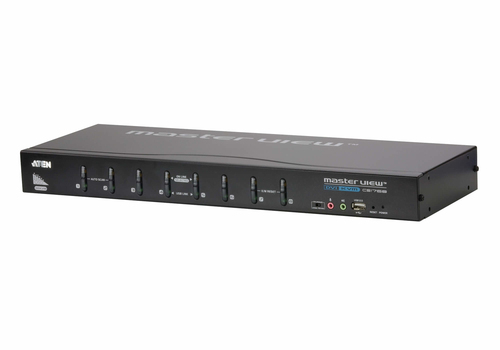8-Port USB DVI Single-Link KVM Switch, Audio – ATEN