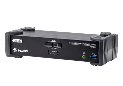 2-Port USB 3.0 4K 60Hz HDMI KVMP Switch – ATEN