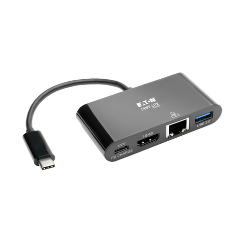USB-C TYPE-C TO HDMI ADAPTER USB-A HUB THUNDERB 3 4K PD CHRGE – Tripplite