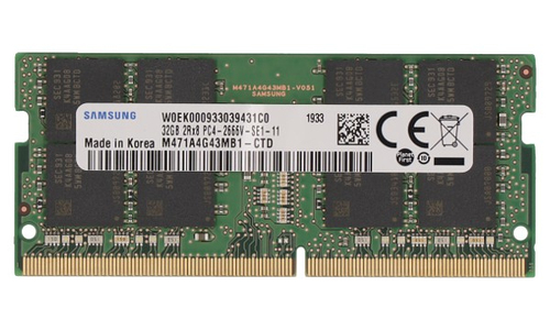 32GB DDR4 2666MHz CL19 SODIMM – PSA